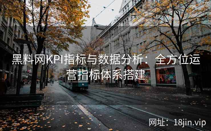 黑料网KPI指标与数据分析：全方位运营指标体系搭建